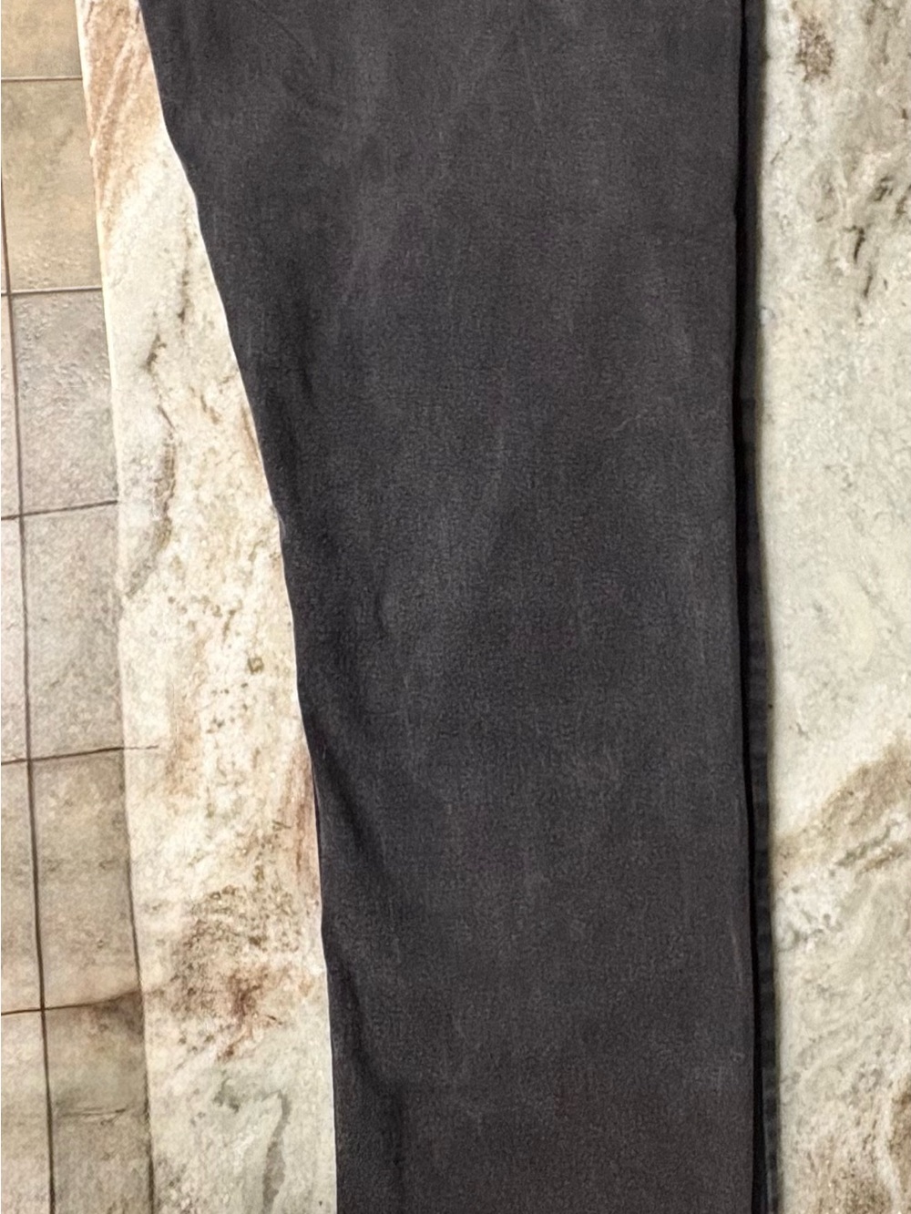 Classic Straight-Fit Black Jeans for Men